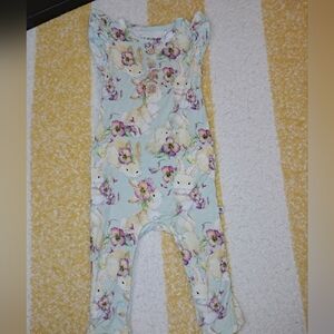 Little Bum Bums brand Little girls size 18-24 months Bamboo romper